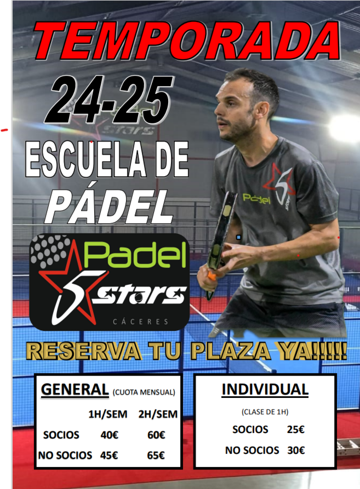 Escuela de Pádel Temporada 24 - 25